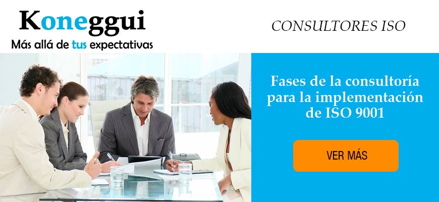 Fases De La Consultoría Para La Implementación De ISO 9001