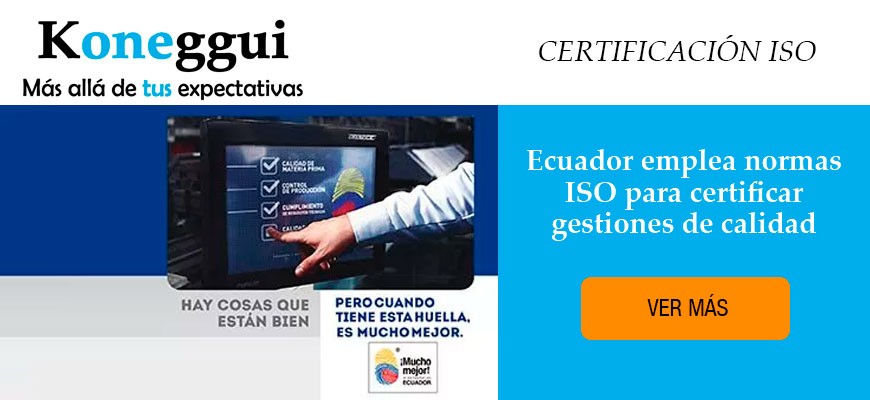 Ecuador emplea normas ISO para certificar gestiones de calidad